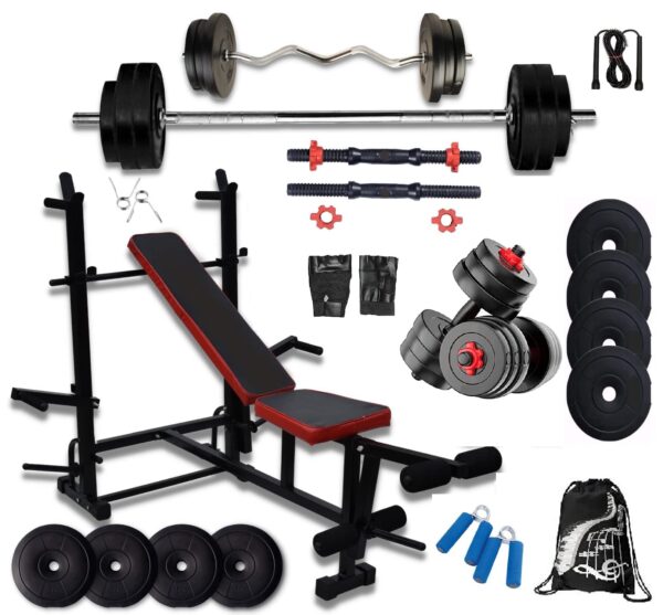 Incline Gym Equipment Set